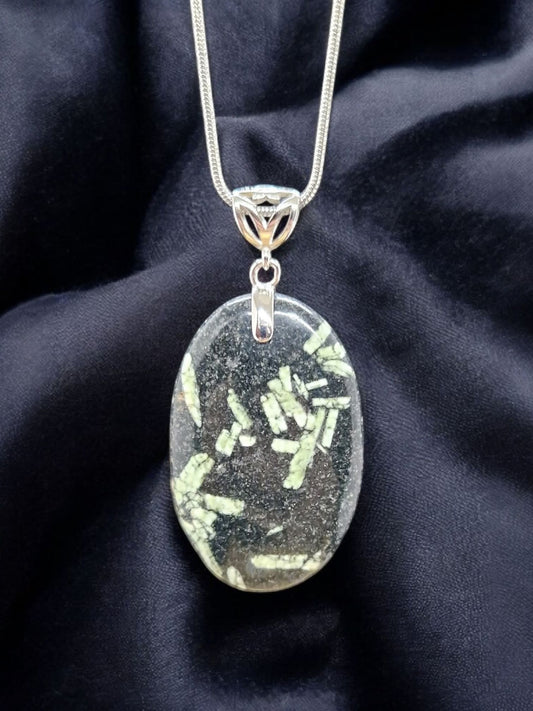 Pendentif Porphyre noir