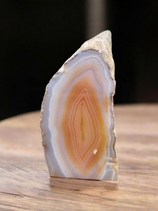 Agate semi polie