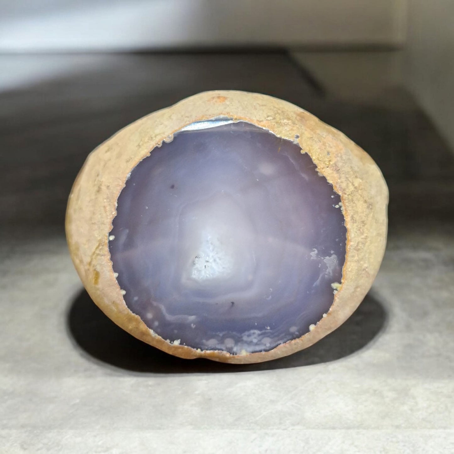 Agate semi polie