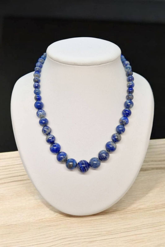 Collier Lapis lazuli dégradé