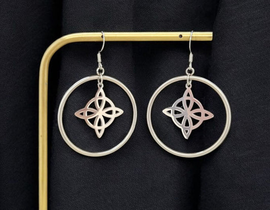 Boucles d'oreilles Nœud de sorcière