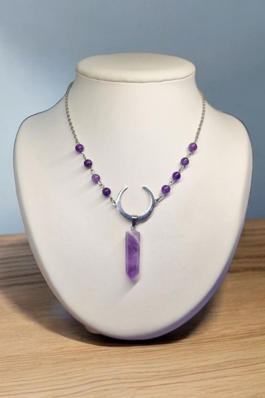 Collier Luna (pierre au choix)