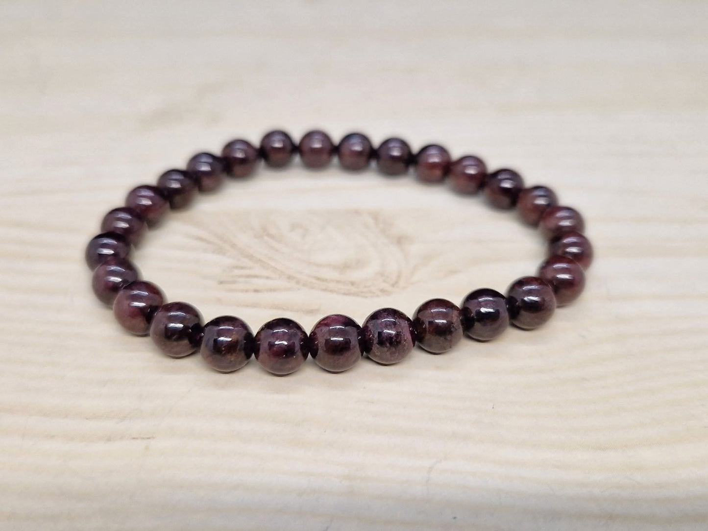 Bracelet Grenat 7mm