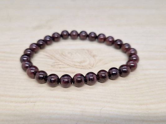 Bracelet Grenat 7mm