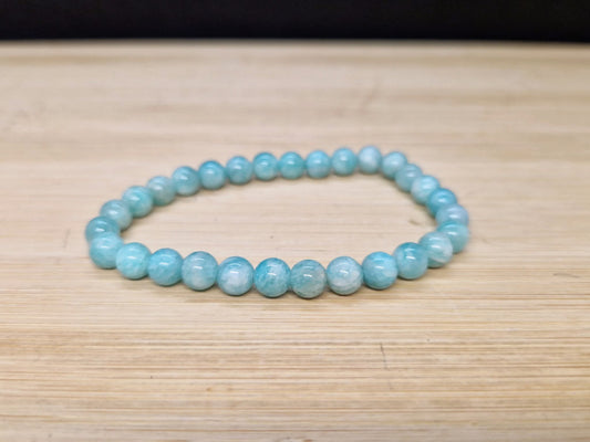 Bracelet Amazonite 6mm