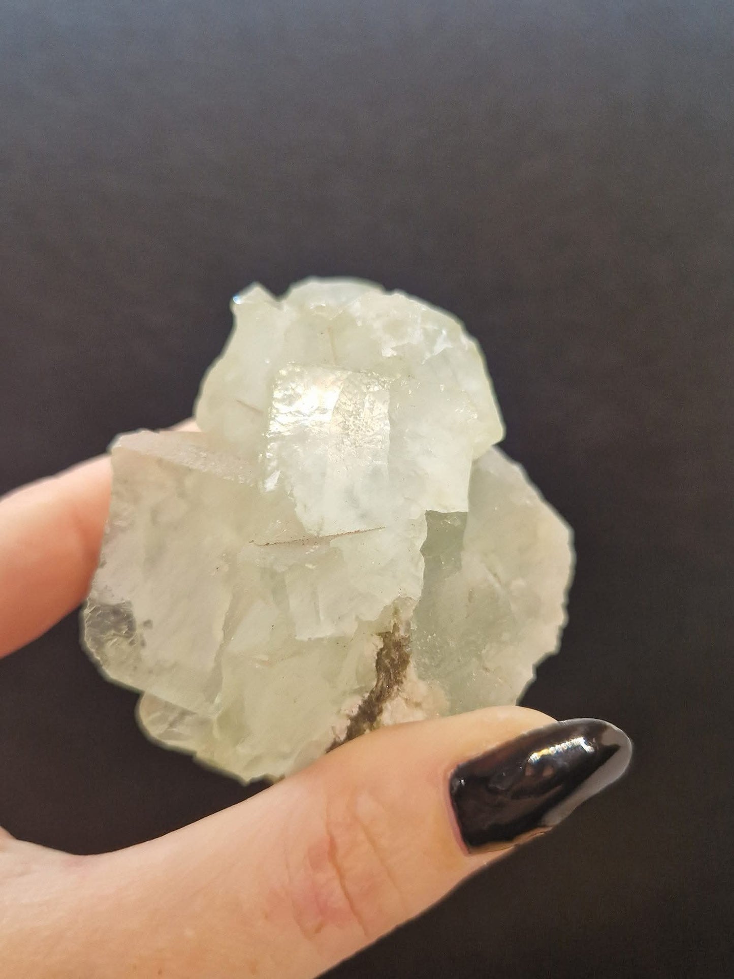 Fluorite verte brute