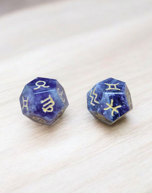 Dès astrologiques Améthyste