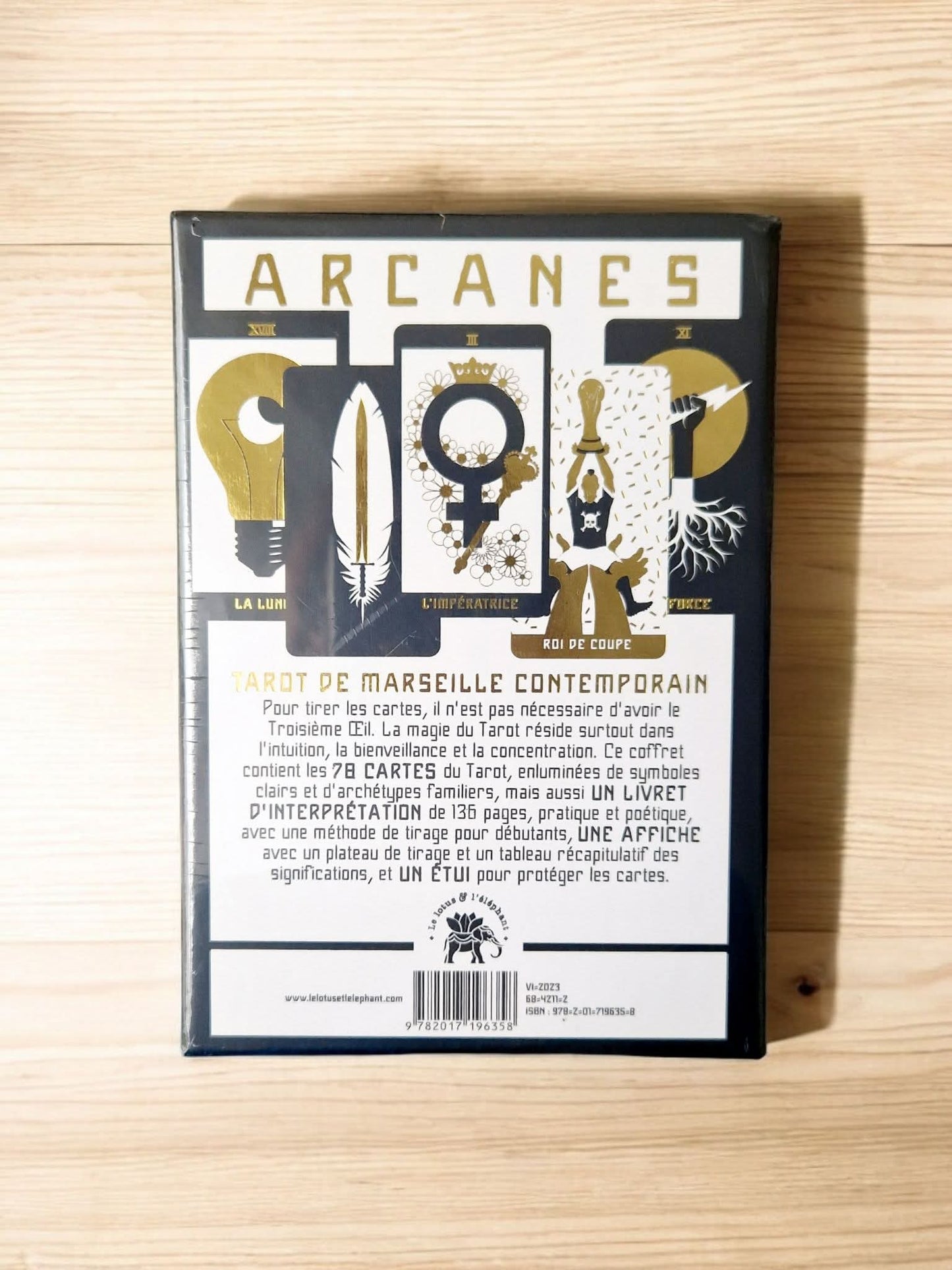 Coffret Tarot : Arcanes