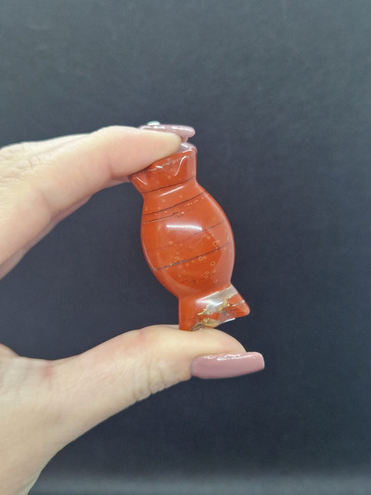 Bonbon Jaspe rouge