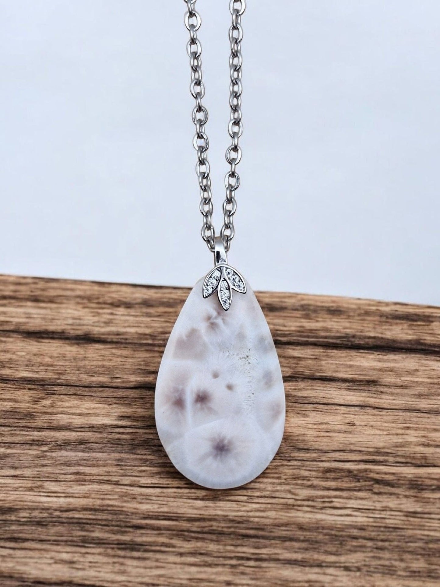 Pendentif Thomsonite