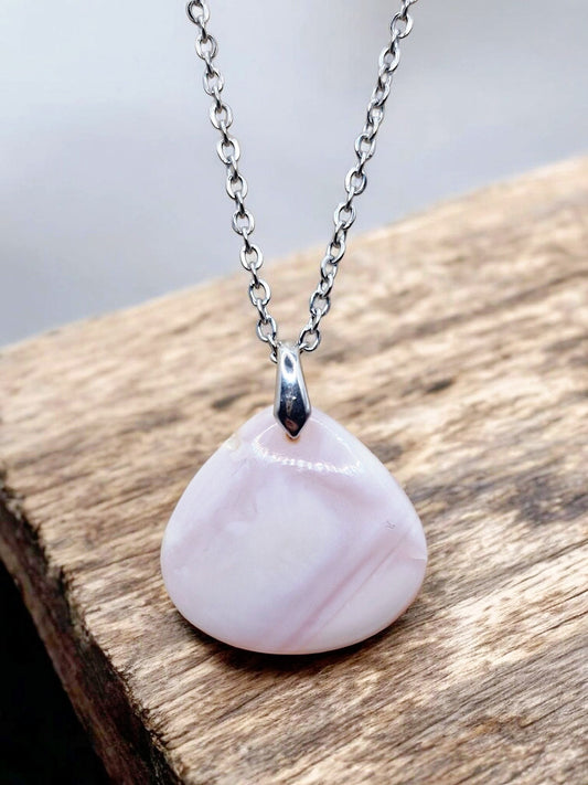 Pendentif Opale rose