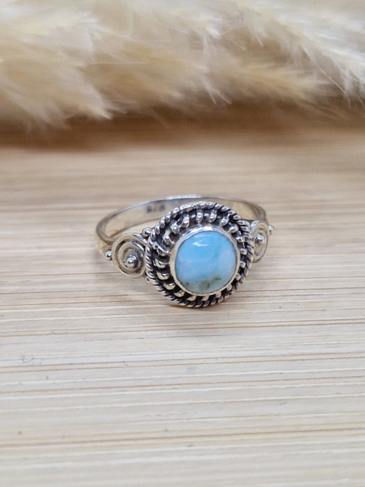Bague Larimar Argent