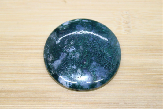 Galet plat Agate mousse