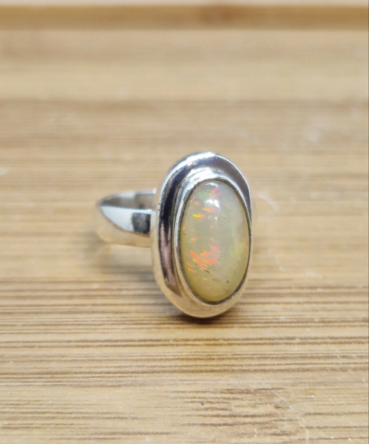 Bague Opale welo Argent