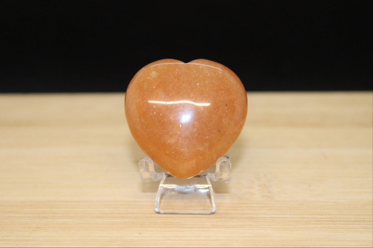 Cœur Aventurine orange