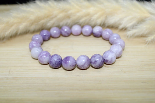 Bracelet Lépidolite 10mm