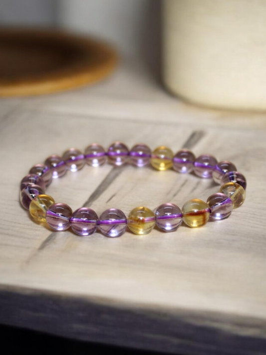 Bracelet Ametrine 8mm