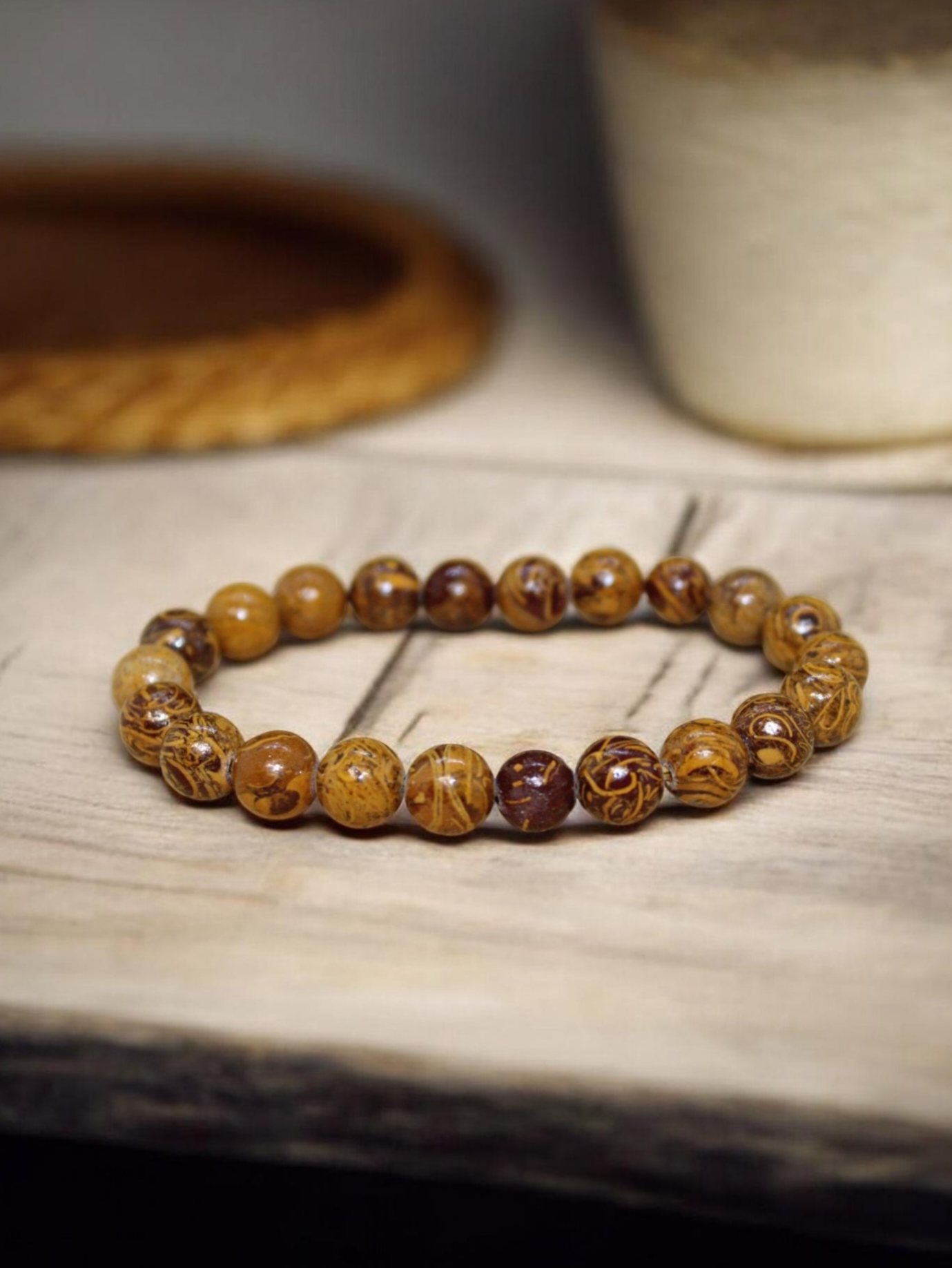 Bracelet Jaspe Mariam 8mm