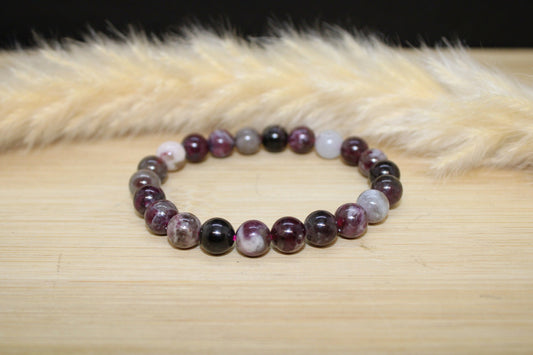 Bracelet Rubellite 8mm