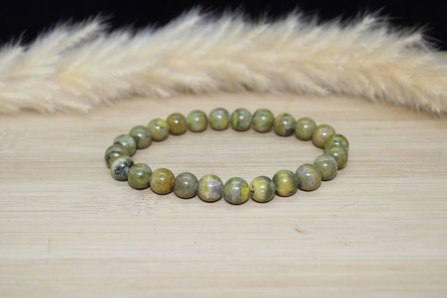 Bracelet Jaspe bumblebee 8mm