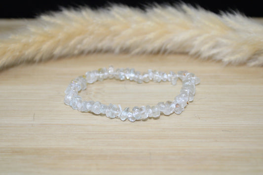 Bracelet baroque Topaze bleue
