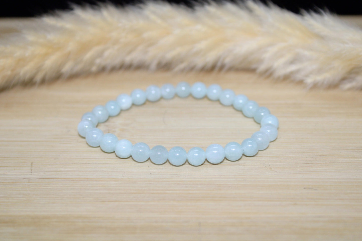 Bracelet Aigue Marine 6mm
