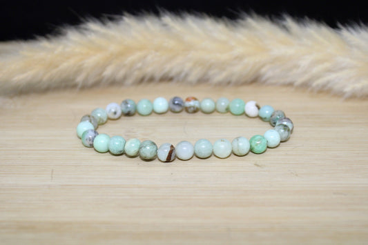 Bracelet Chrysoprase 6mm