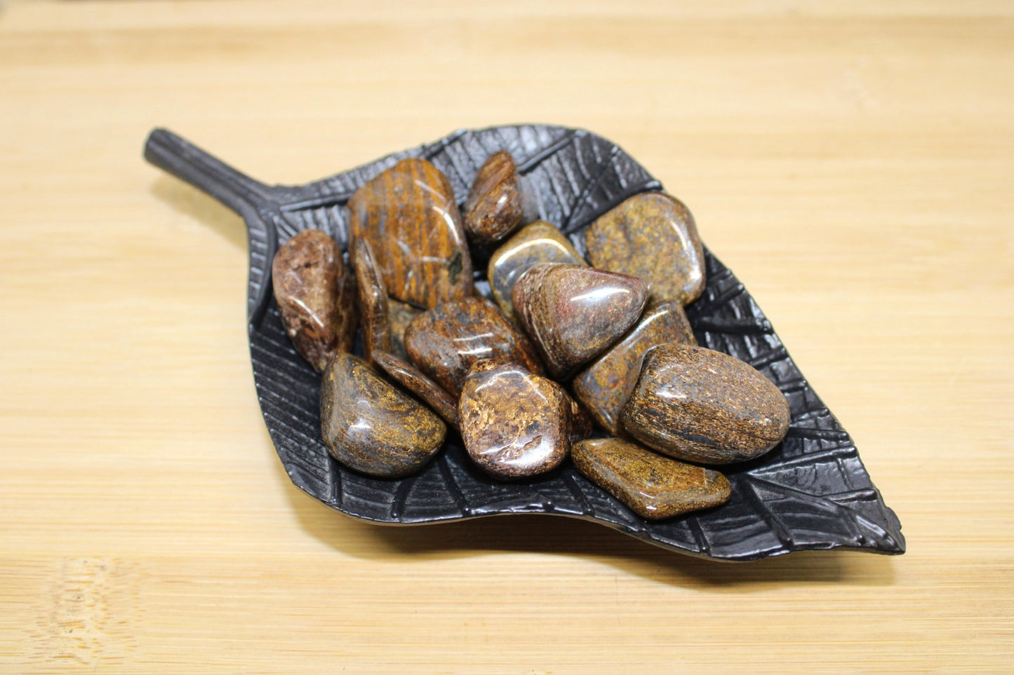 Pierres roulées Bronzite
