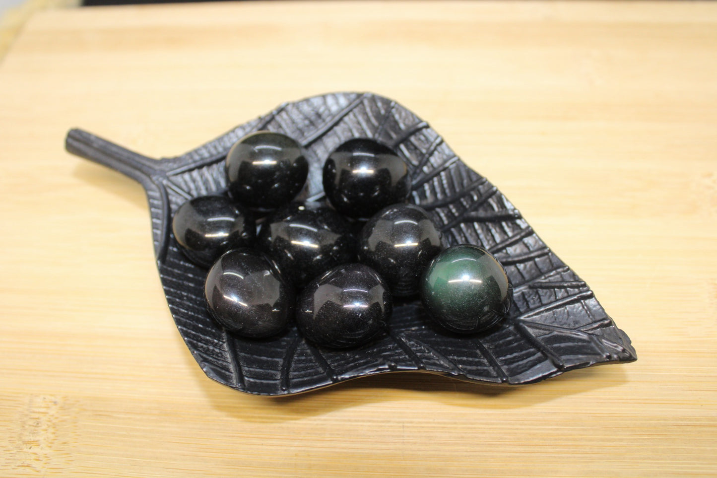 Pierres roulées Obsidienne œil celeste