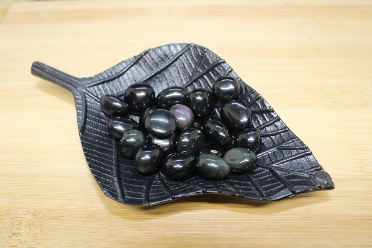 Pierres roulées Obsidienne œil celeste