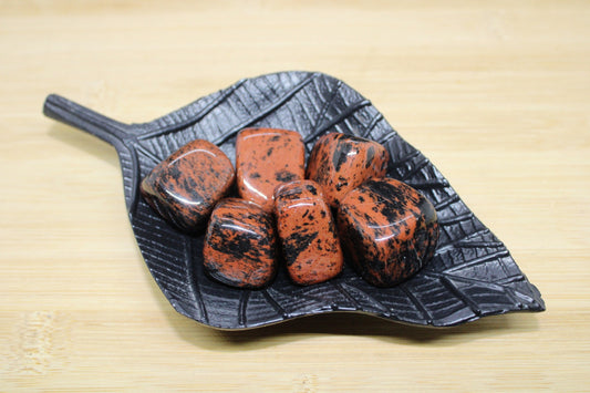 Pierres roulées Obsidienne Acajou