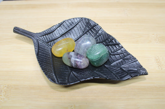 Pierres roulées Fluorite multicolore