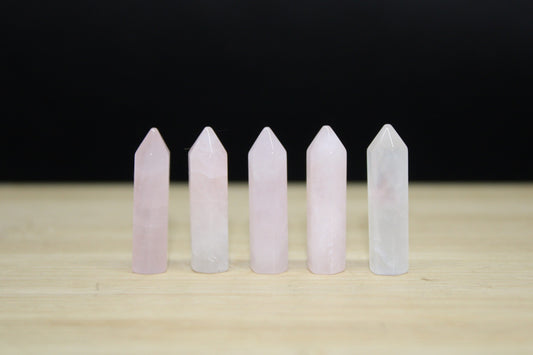 Mini pointes Quartz Rose