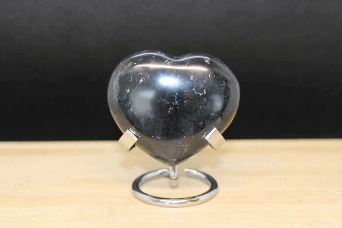 Cœur Tourmaline noire