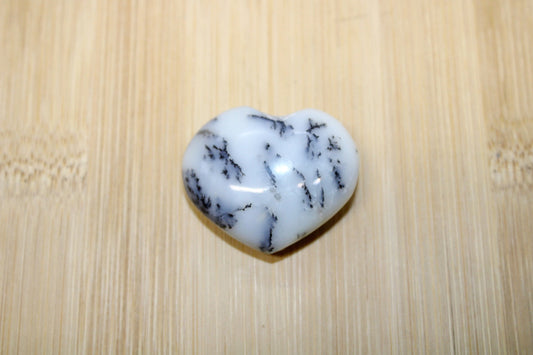 Cœur Agate Dendritique
