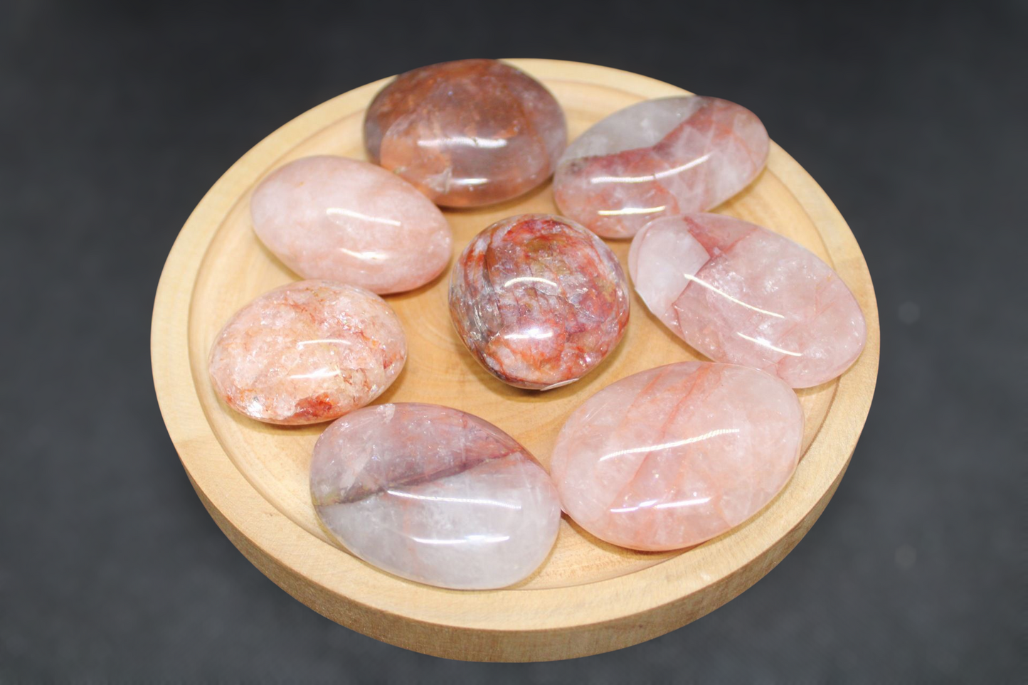 Galets Quartz Hématoïde