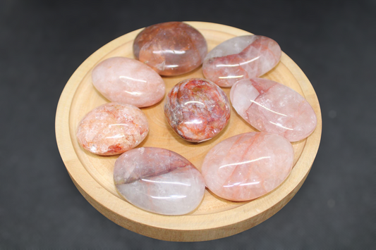 Galets Quartz Hématoïde