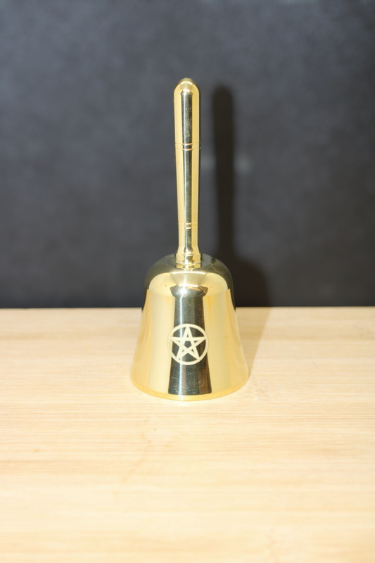 Cloche laiton "Pentacle"