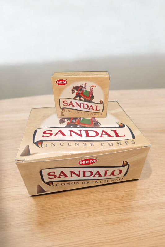 Cônes d'encens santal