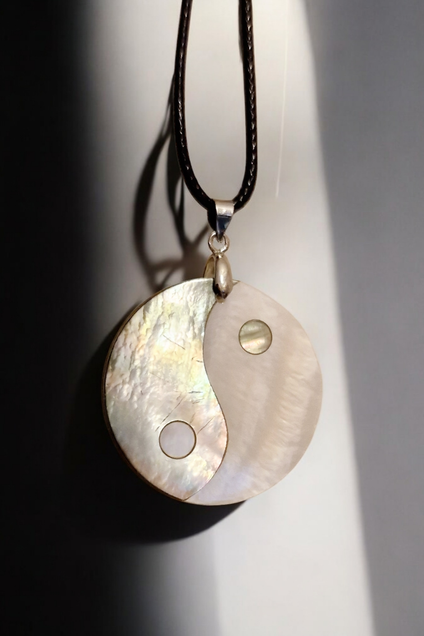 Pendentif Nacre Yin & Yang