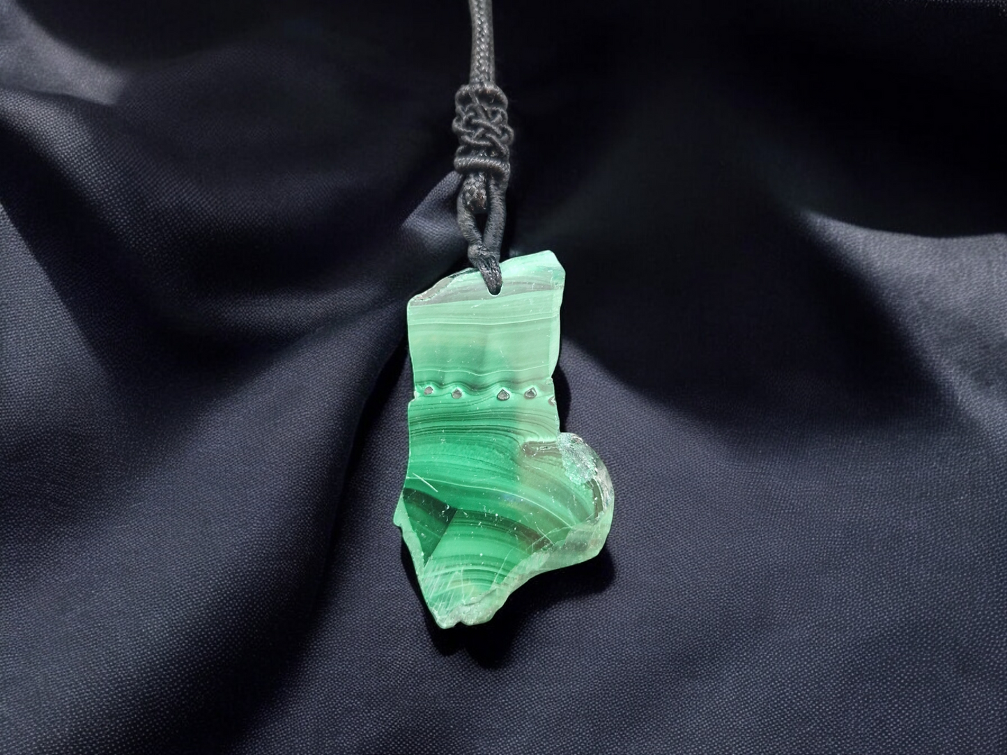 Collier Malachite