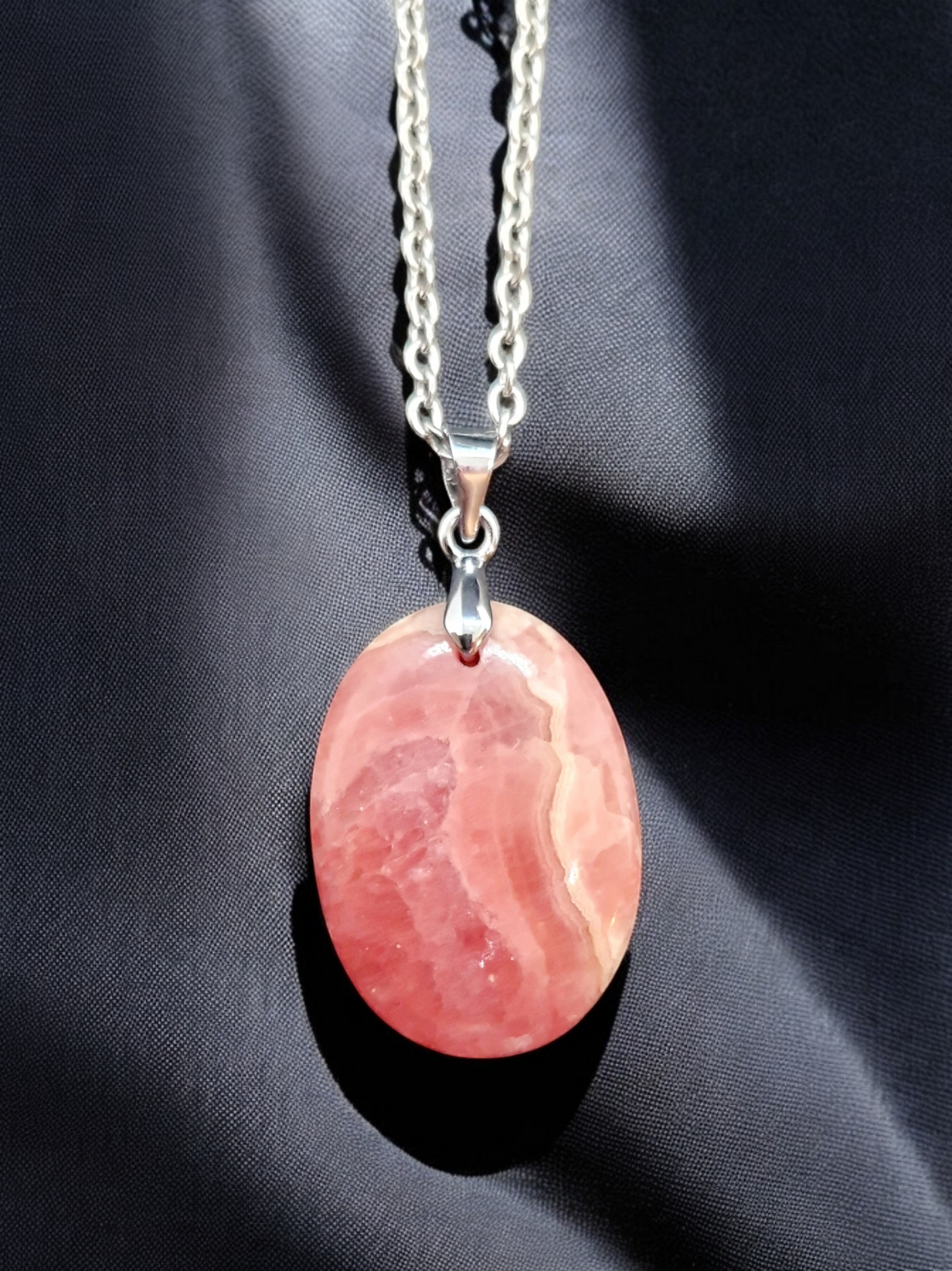 Pendentif Rhodochrosite