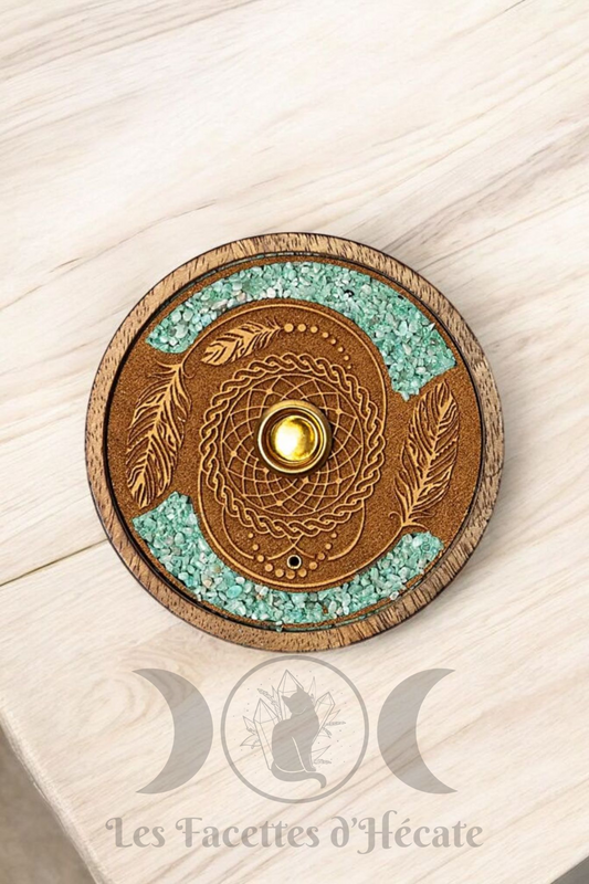 Brûleur d'encens Amazonite