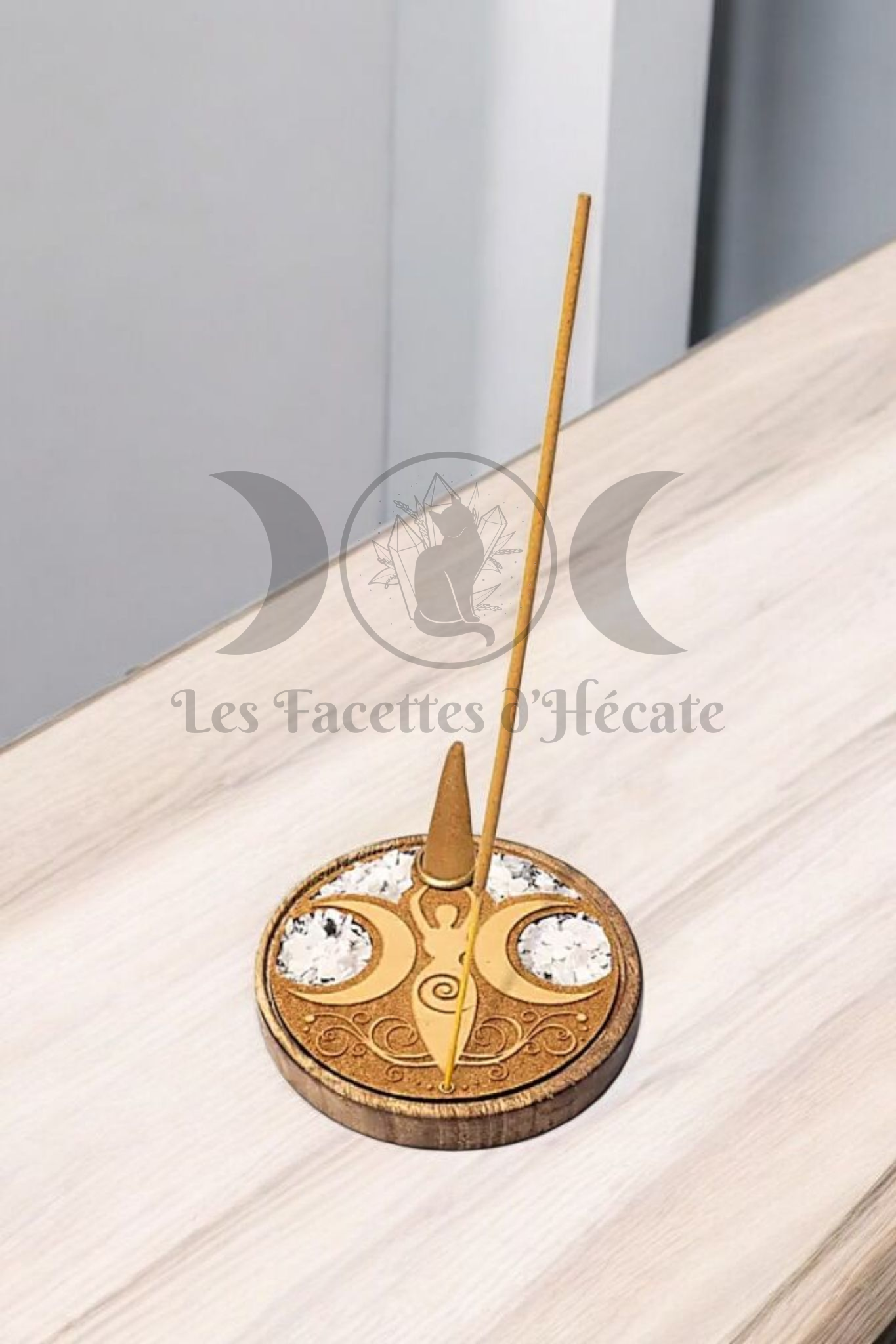 Brûleur d'encens Peristerite