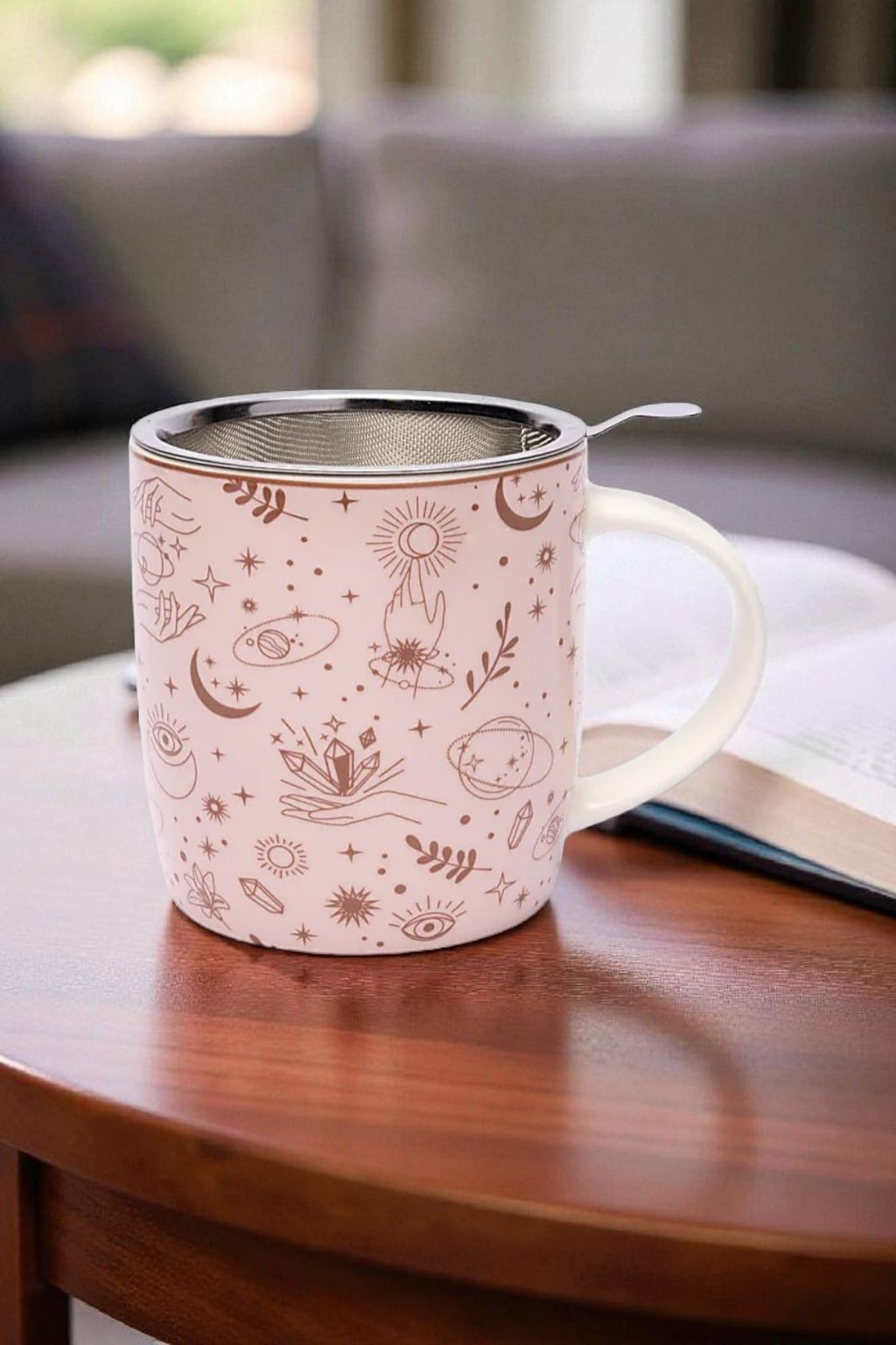 Mug infuseur cristaux