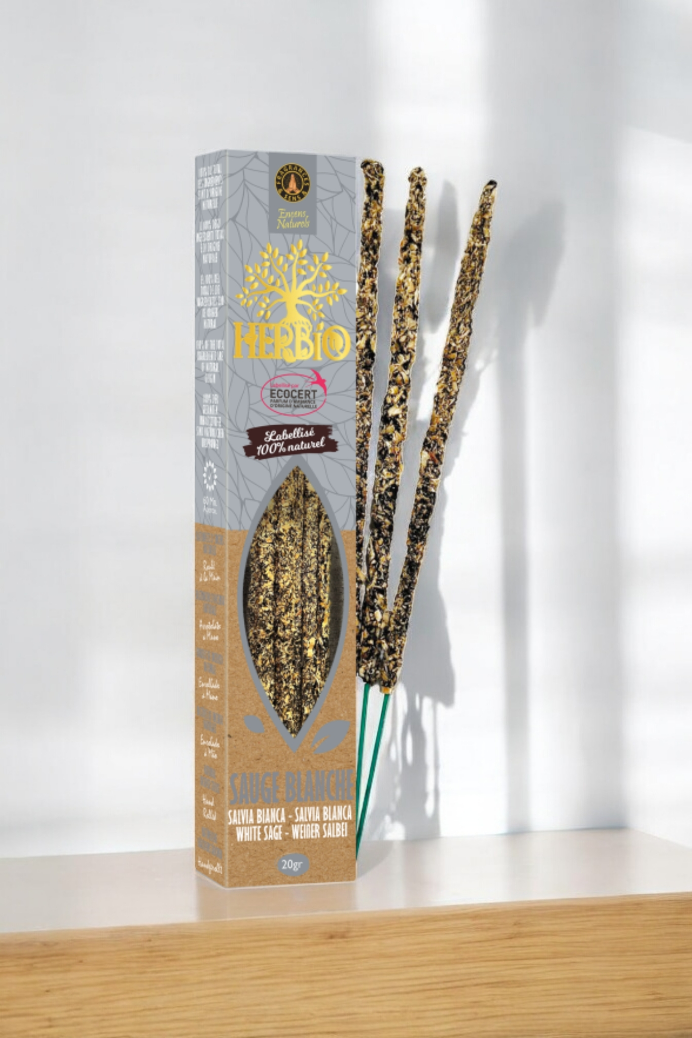 Bâtons d'encens Sauge blanche