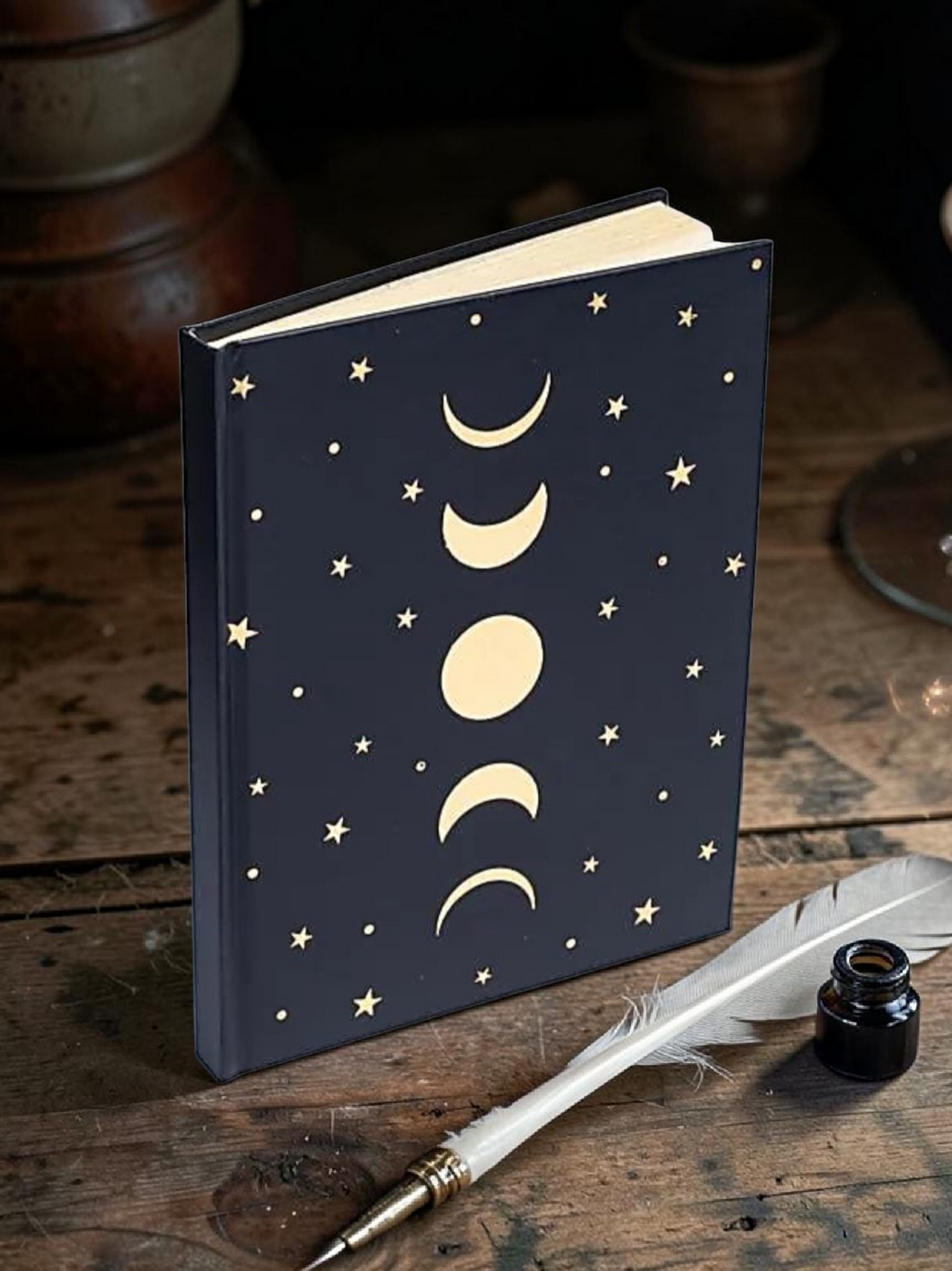 Carnet noir Phases lunaires