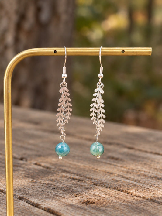Boucles d'oreilles Brume des sous bois