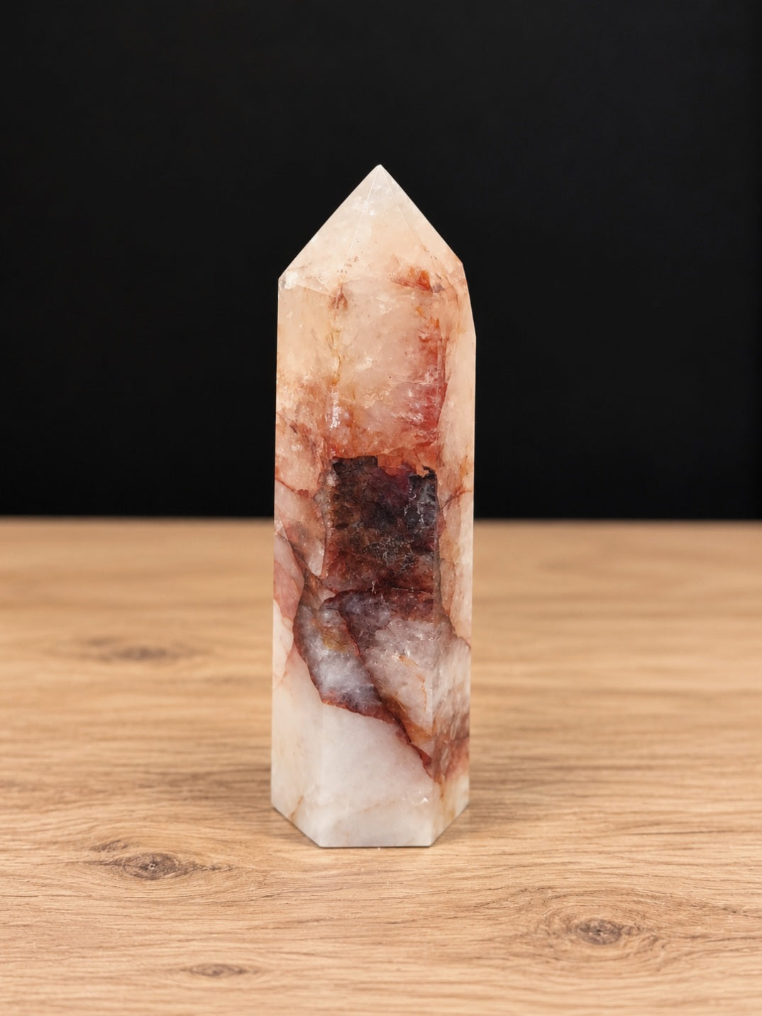 Pointe Quartz Hématoïde