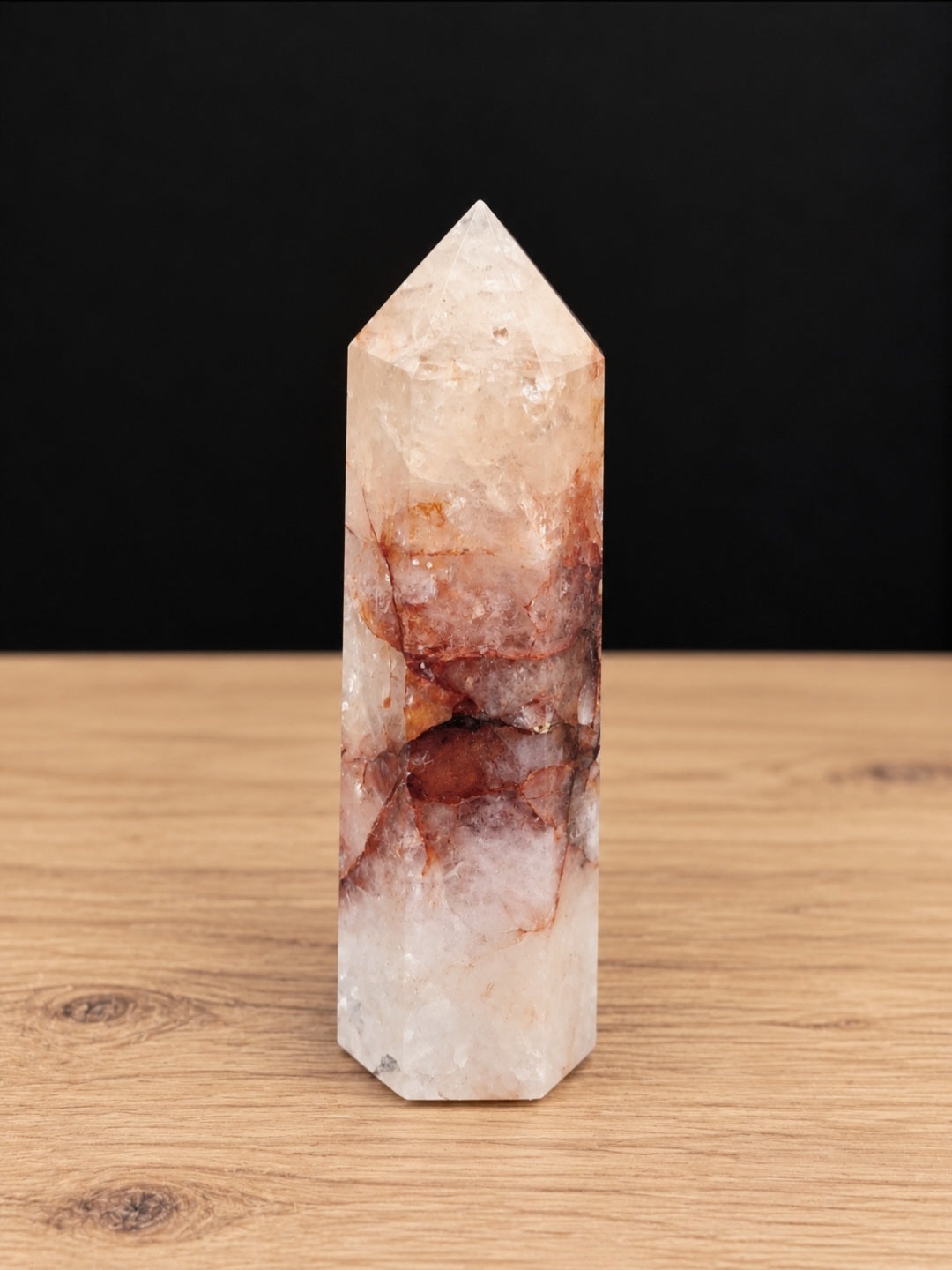 Pointe Quartz Hématoïde